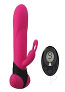 Bonnie And Clyde Rechargeable Silicone Rabbit Vibrator -...