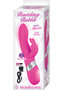 Ravishing Rabbit Silicone Rechargable Vibrator - Pink